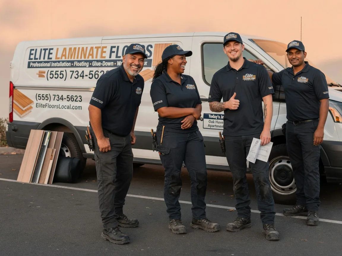 Laminate flooring installation company in Mill City, OR